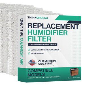 Think Crucial Replacement Humidifier Filters Compatible with Kenmore or Emerson